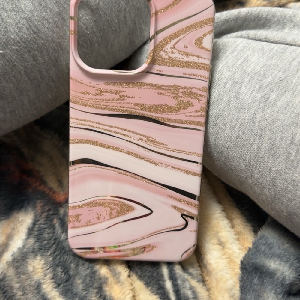 Stylish Pink Marble Phone Case